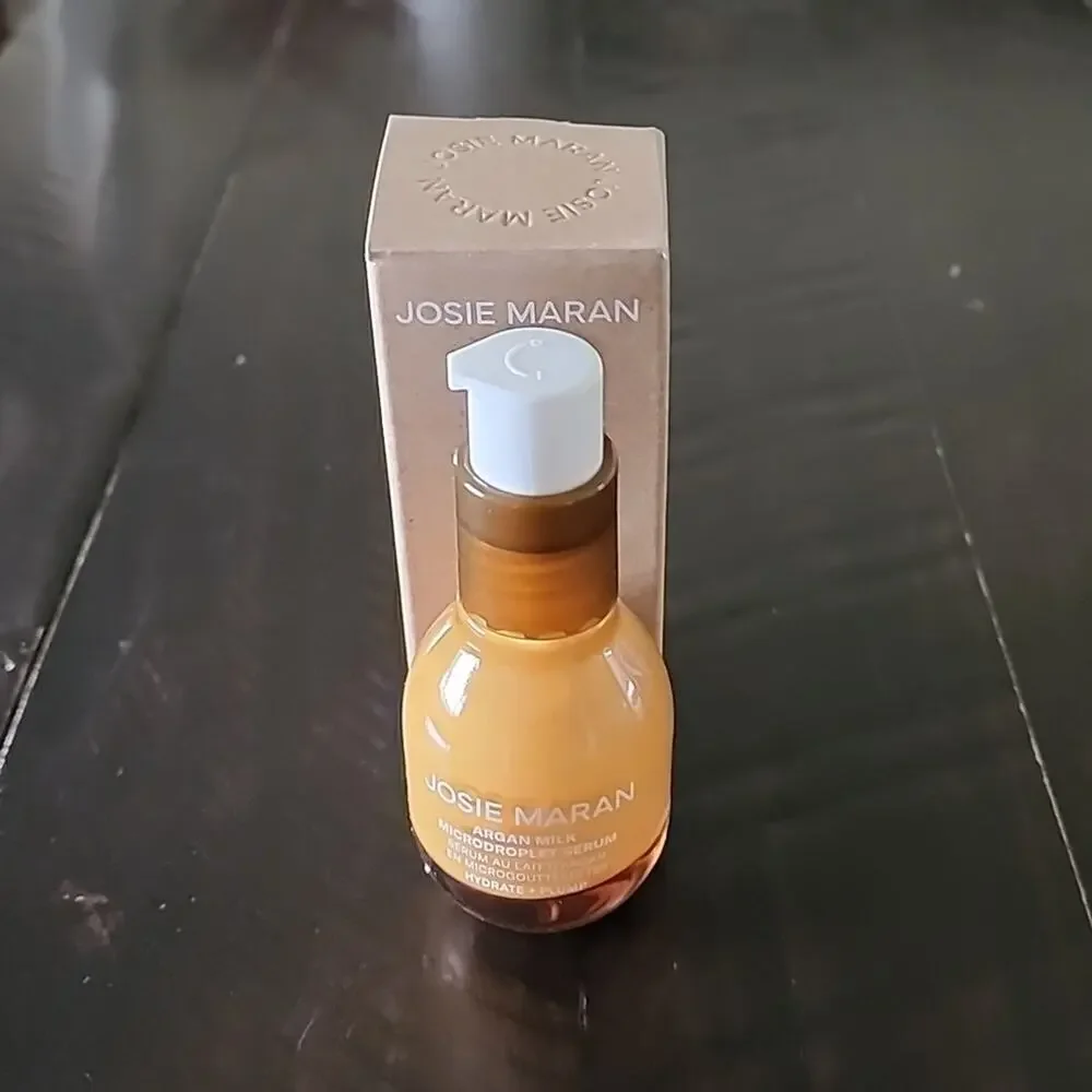 JOSIE MARAN Argan Milk Microdroplet Serum Unscented Fragrance Free 1 oz